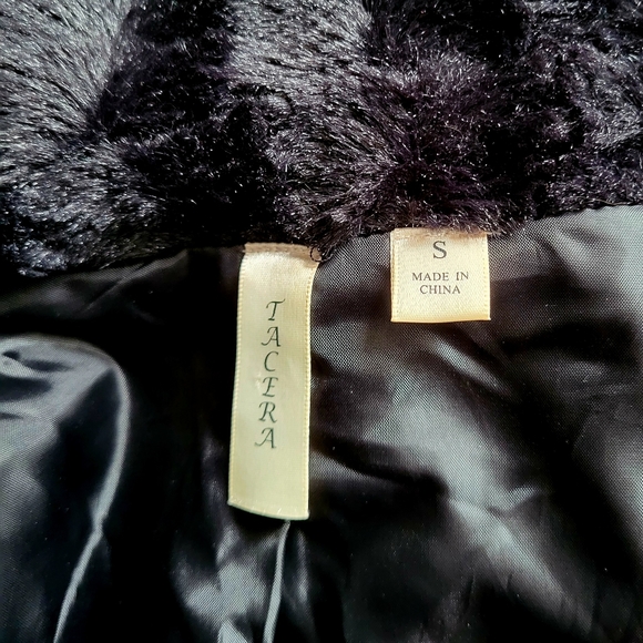 Cropped Faux Fur Jacket - Picture 2 of 8